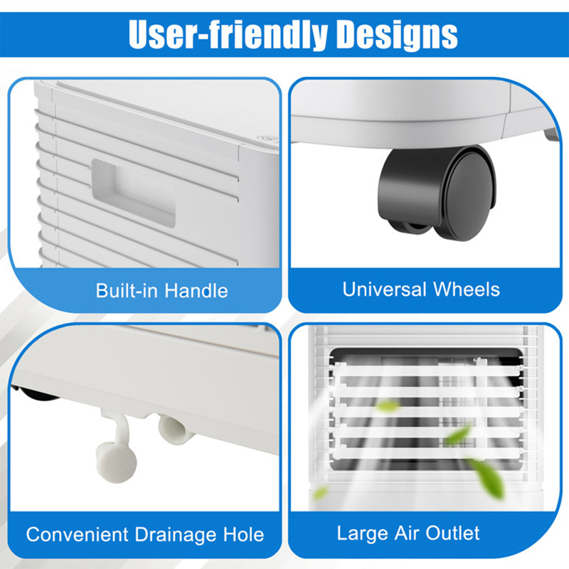 High quality 1.0 HP mini portable ac air conditioner 9000BTU mobile air conditioner portable manufacture