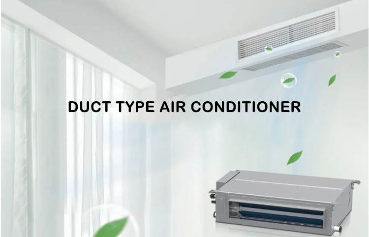 Top Selling Ducted Air Conditioning Air Heat Pump Mini Split Inverter Duct Air Conditioner factory