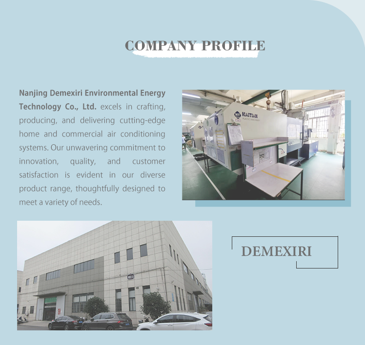 DEMEXIRI VRF Multi Zone Split Cassette Air Conditioner Inverter Central Air Conditioning factory