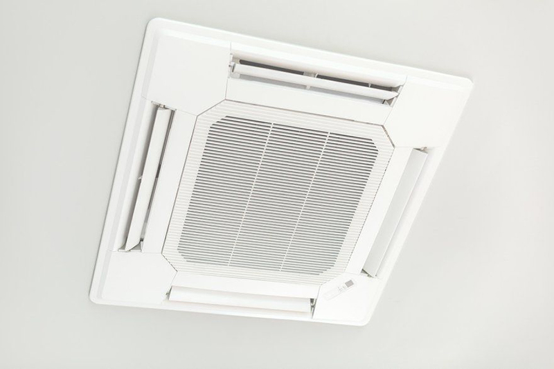 48000 BTU 8-Way Slim Cassette Mini-Split Air Conditioner Heat Pump System Full Set 380V manufacture