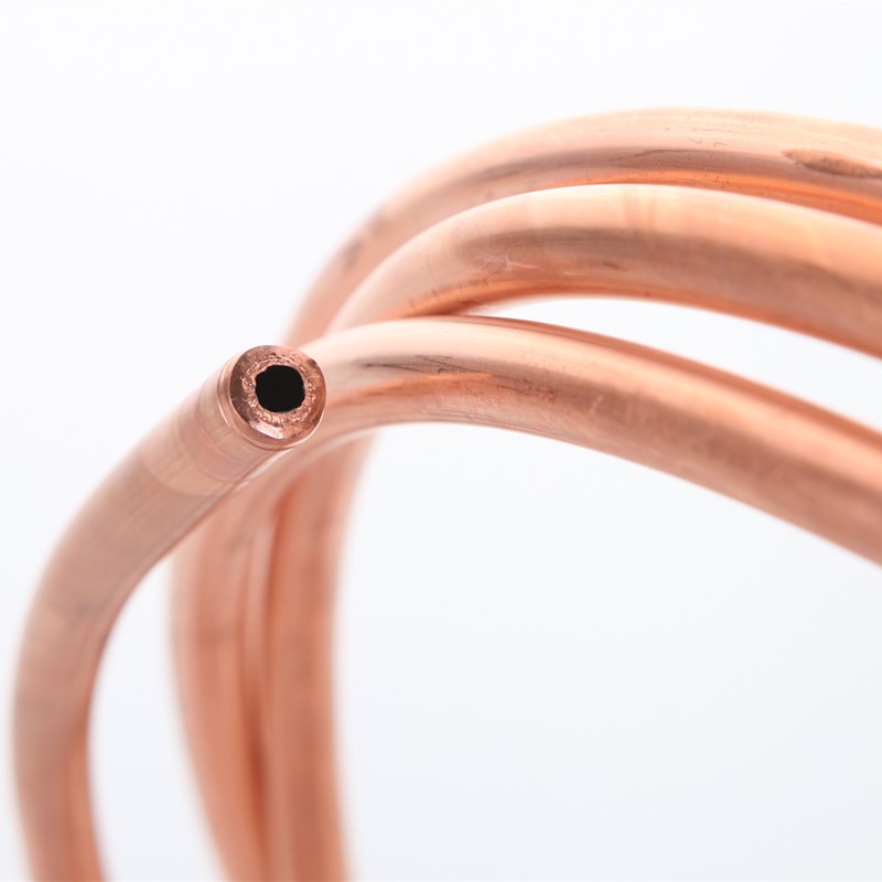 Hot Sale Air Conditioner Pipe Kit Insulated Copper Tube Aircon Copper Pipe for AC manufacture