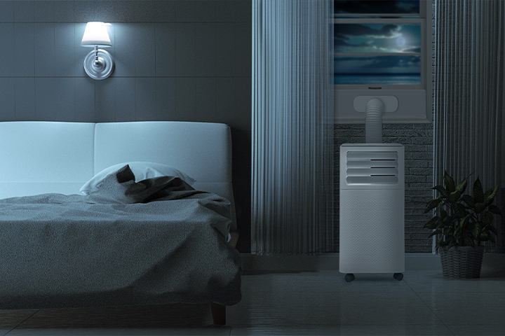 High quality 1.0 HP mini portable ac air conditioner 9000BTU mobile air conditioner portable supplier